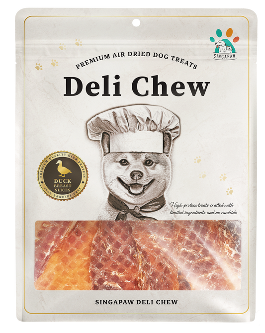 SingAPaw Deli Chew Duck Breast Slices