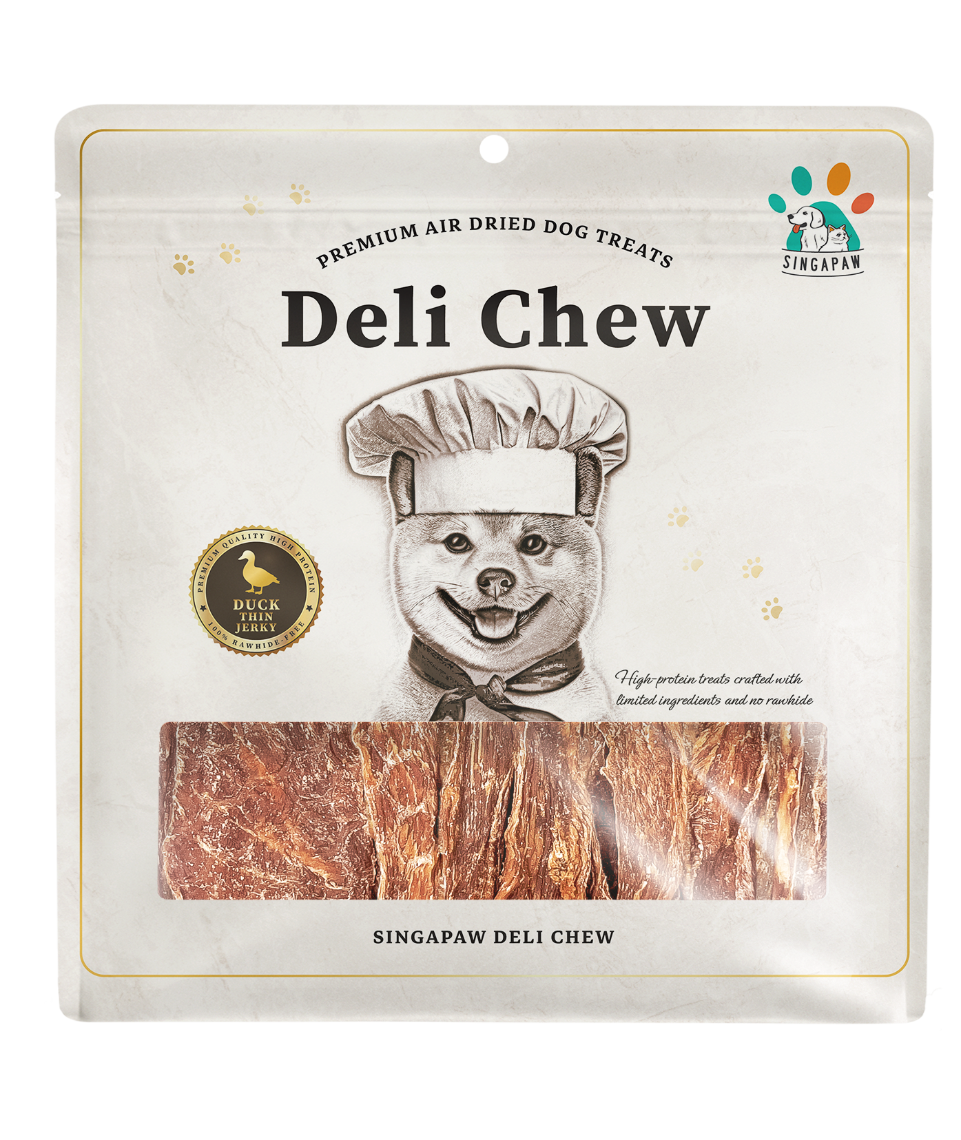 SingAPaw Deli Chew Duck Thin Jerky