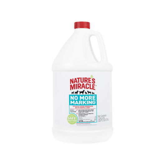 Nature’s Miracle No More Marking Pet Stain and Odor Removal for Dogs - 128oz