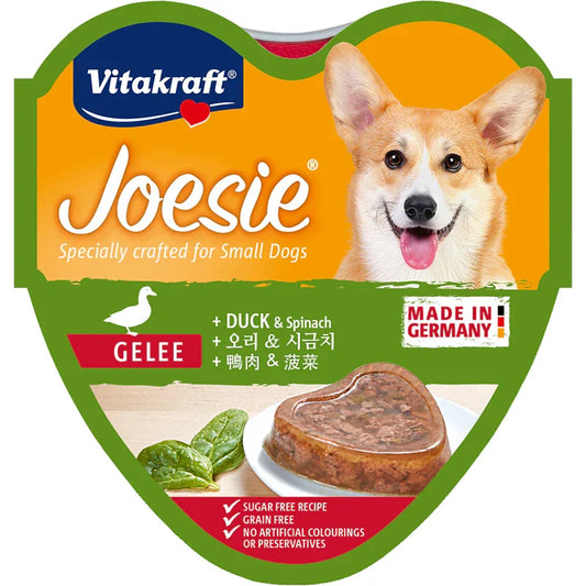 Vitakraft Joesie + Duck & Spinach, Jelly, Asia 85g
