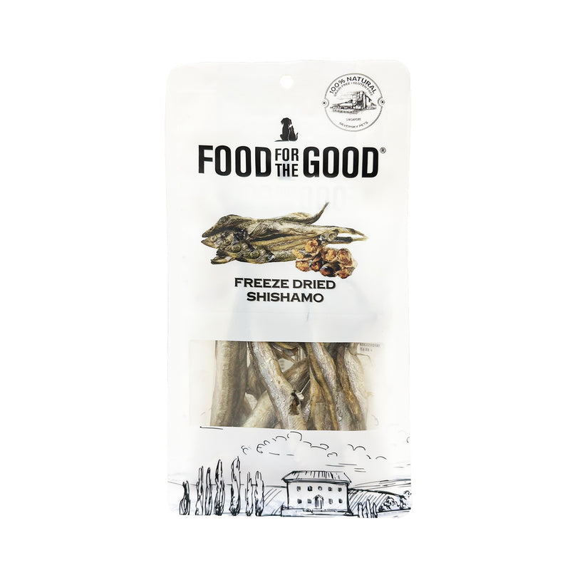 Food For The Good Freeze Dried Shishamo Cat & Dog Treats - 50g