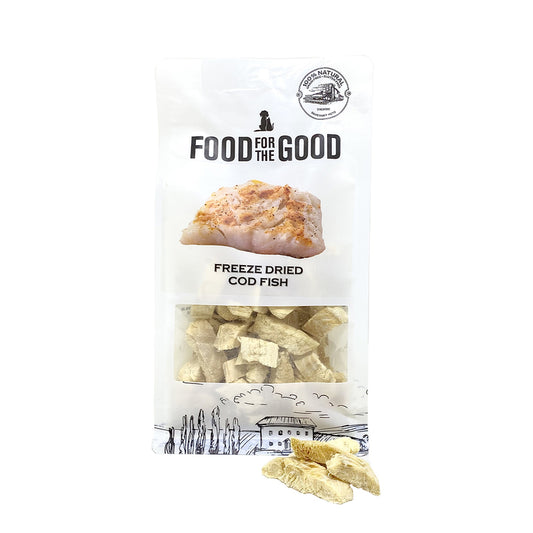Food For The Good Freeze Dried Cod Fish - 50g