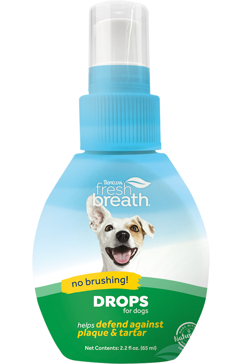 Tropiclean Fresh Breath Drops For Dogs 65ml