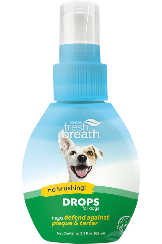 Tropiclean Fresh Breath Drops For Dogs 65ml