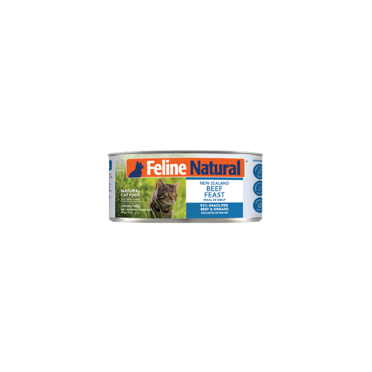 Feline Natural Canned Beef 85gm /24 Cans