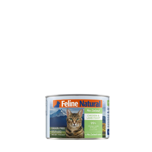 Feline Natural Canned Chicken & Lamb 170gm / 12 Cans