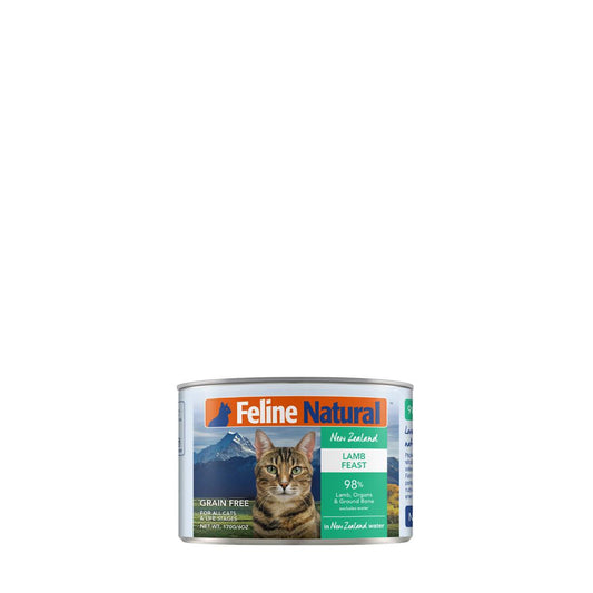 Feline Natural Canned Lamb 170gm /12 Cans
