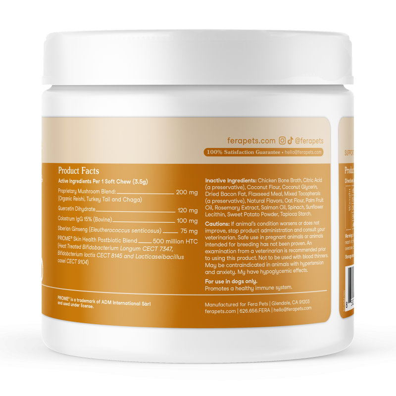 Fera Pets Allergy & Immune Soft Chews 11.1oz