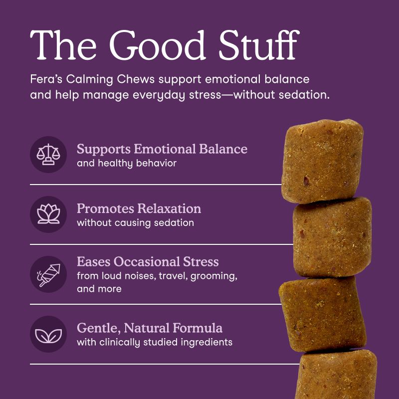 Fera Pets Calming Soft Chews 11.1oz