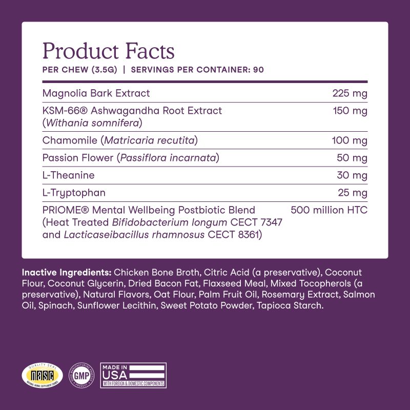 Fera Pets Calming Soft Chews 11.1oz