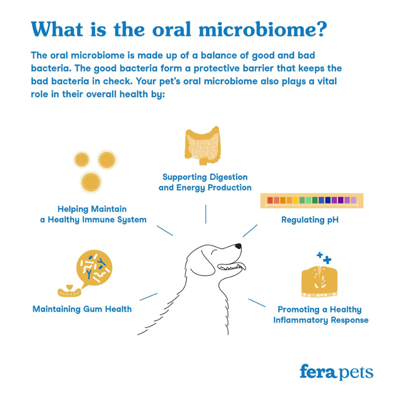 Fera Pets Dental Support for Dogs & Cats - 2.12oz