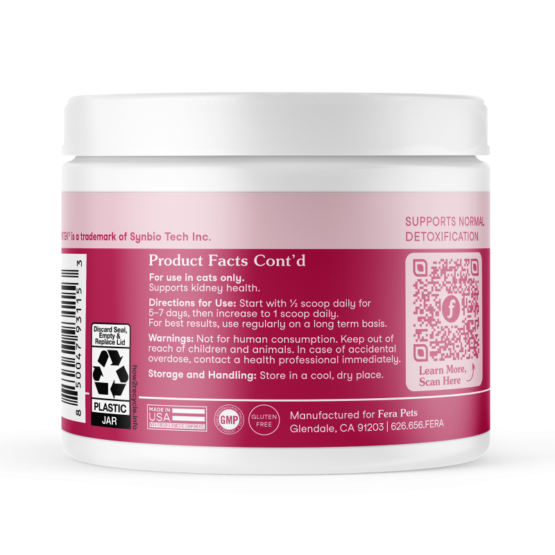 Fera Pets Kidney Support Supplement 2.12oz