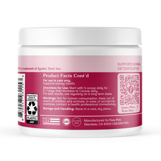 Fera Pets Kidney Support Supplement 2.12oz