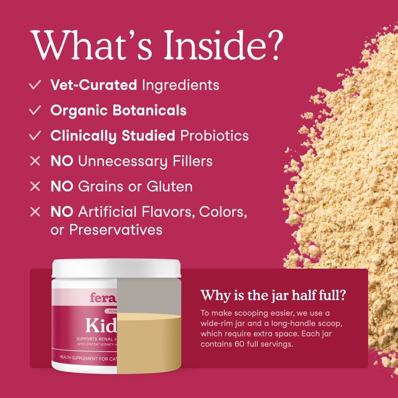 Fera Pets Kidney Support Supplement 2.12oz