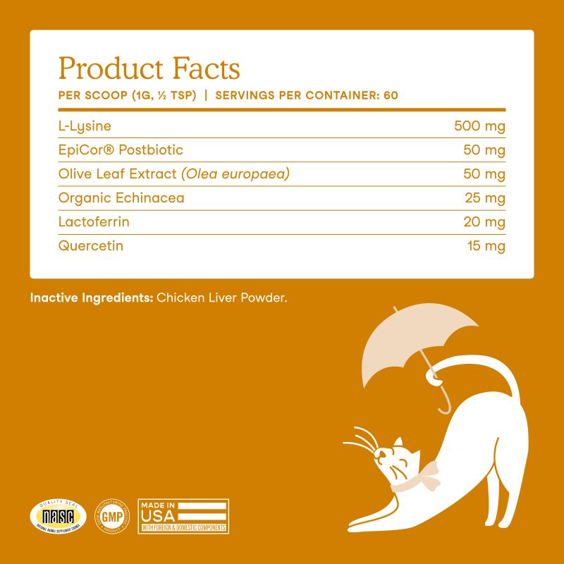 Fera Pets Lysine Immune Support 2.12oz