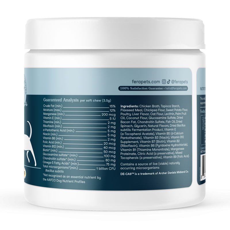 Fera Pets Multivitamin Soft Chews 11.1oz