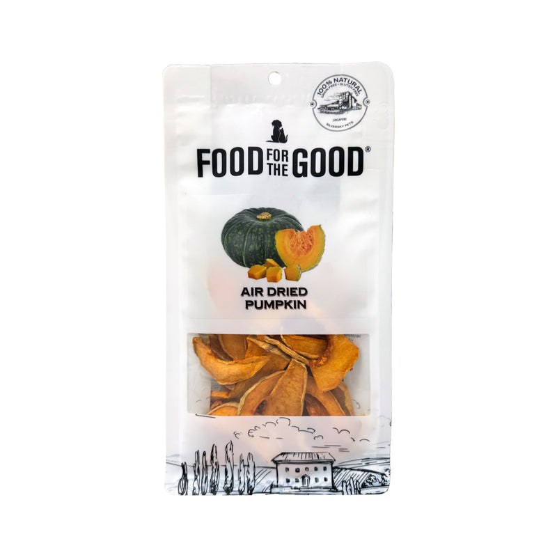 Food For The Good Air Dried Pumpkin Cat & Dog Treats - 100g