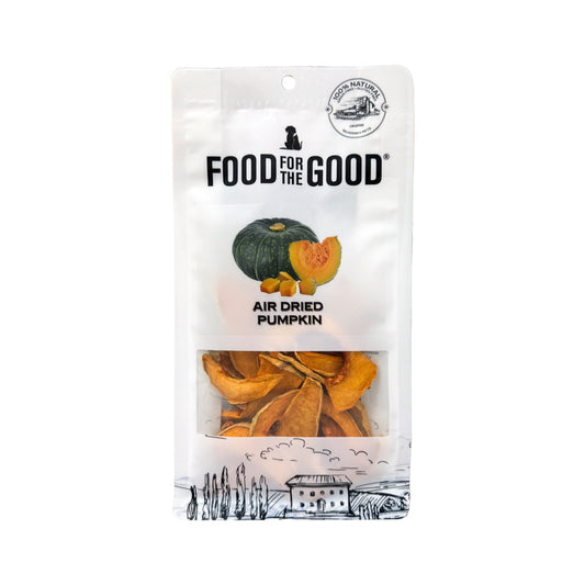 Food For The Good Air Dried Pumpkin Cat & Dog Treats - 100g