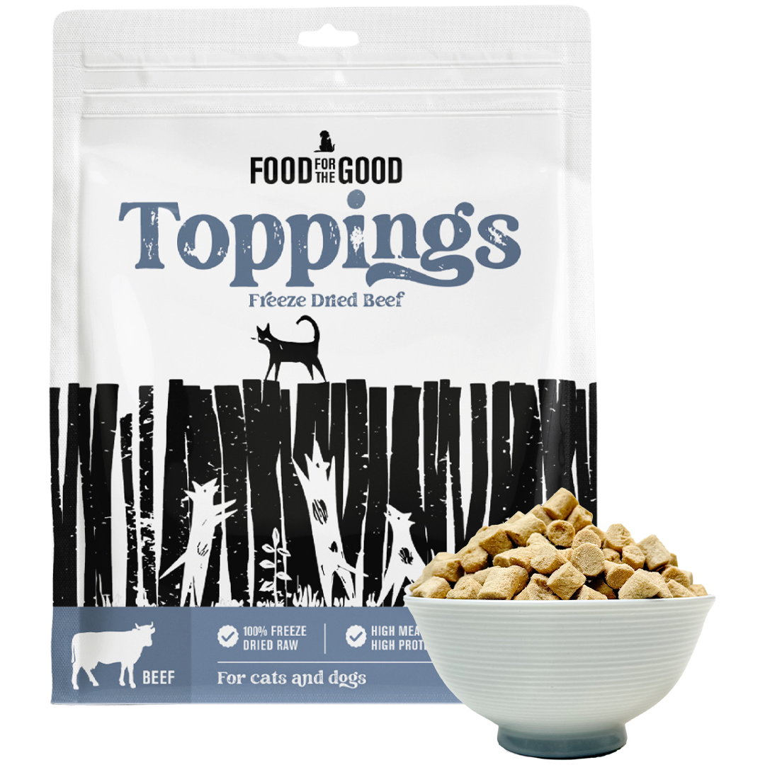 Food For The Good Freeze Dried Beef Toppings 250g