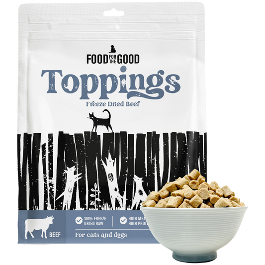 Food For The Good Freeze Dried Beef Toppings 250g