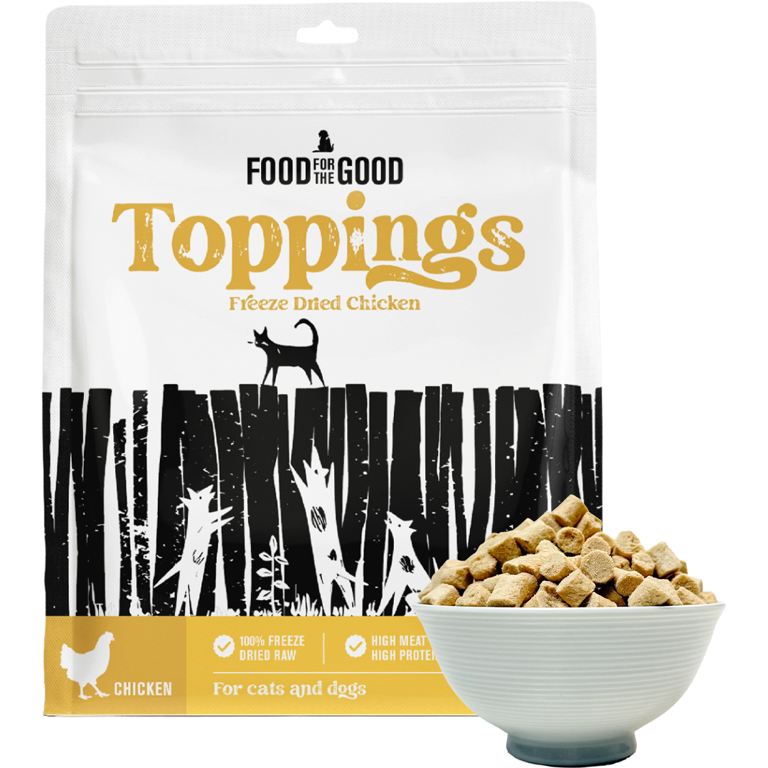Food For The Good Freeze Dried Chicken Toppings 250g