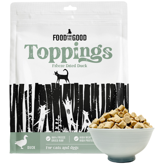 Food For The Good Freeze Dried Duck Toppings 250g