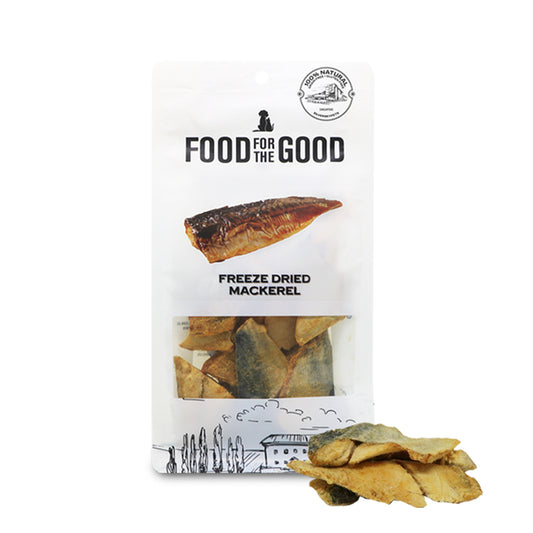 Food For The Good Freeze Dried Mackerel Cat & Dog Treats - 70g