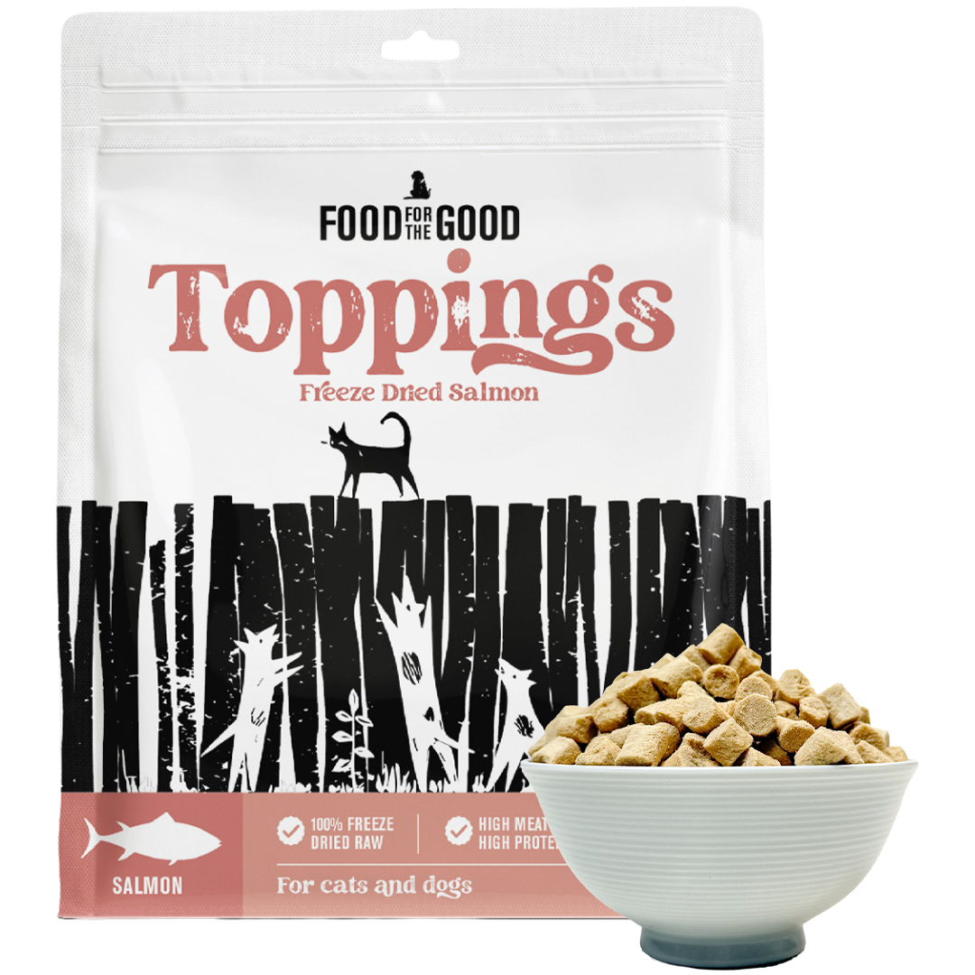 Food For The Good Freeze Dried Salmon Toppings 250g