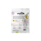 White pouch of Food For The Good freeze-dried strawberry & goat milk waffles for pets.