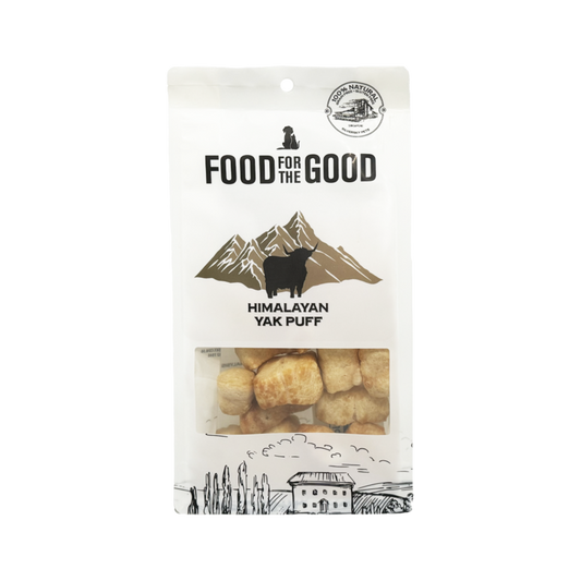 Food For The Good Himalayan Yak Puff Cat & Dog Treats - 65g