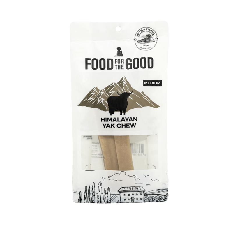 Food For The Good Yak Chew Dog Treats [3 Sizes]