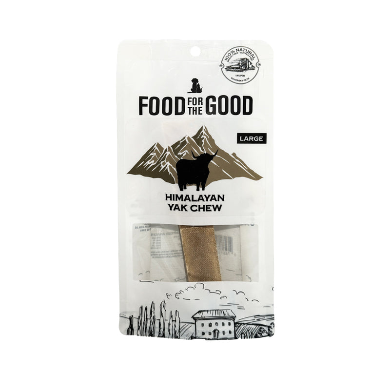 Food For The Good Yak Chew Dog Treats [3 Sizes]