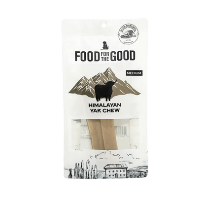 Food For The Good Yak Chew Dog Treats [3 Sizes]