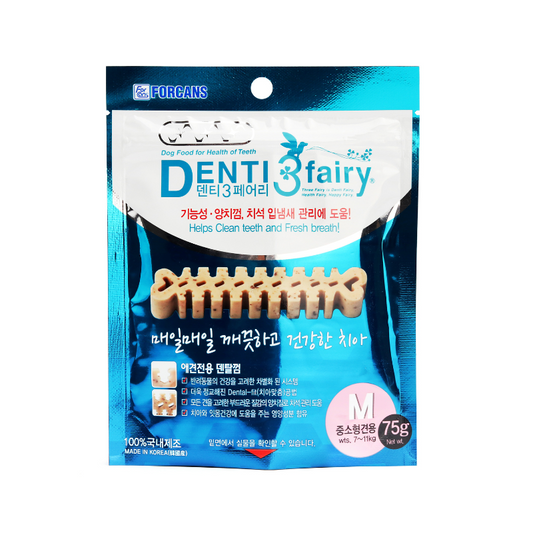 Forcans Dog Treat Dental Chew Fairy Denti 3 - 75g