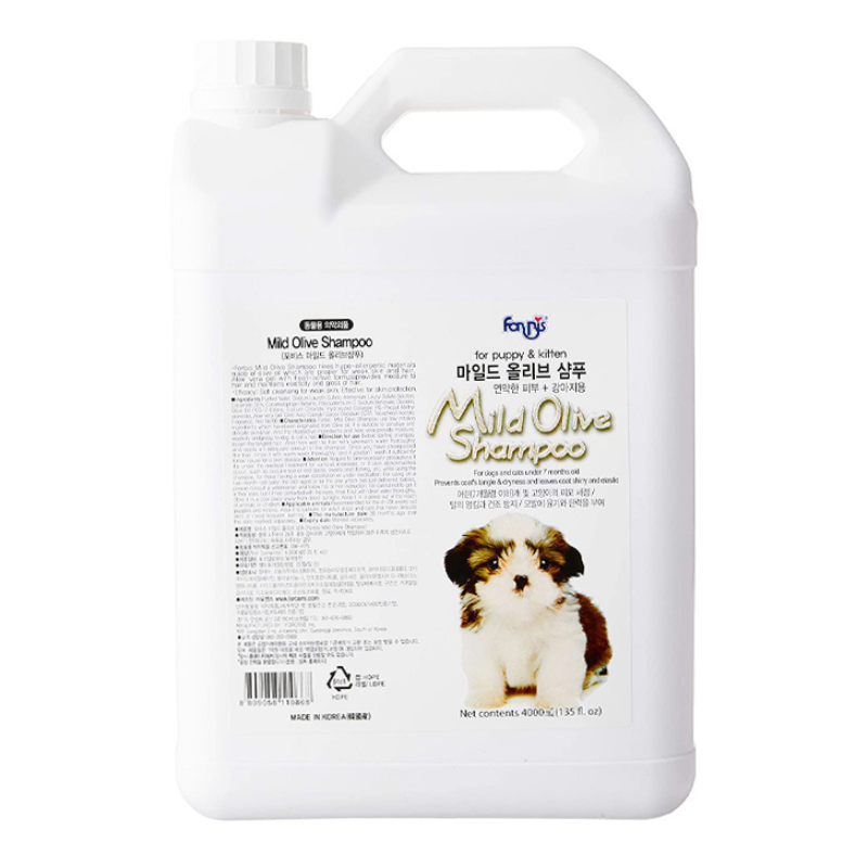 Forcans Mild Olive Shampoo for Cats & Dogs [2 Sizes]