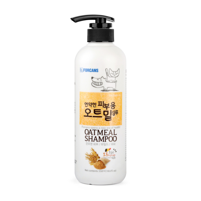 Forcans Oatmeal Shampoo for Cats & Dogs - 550ml