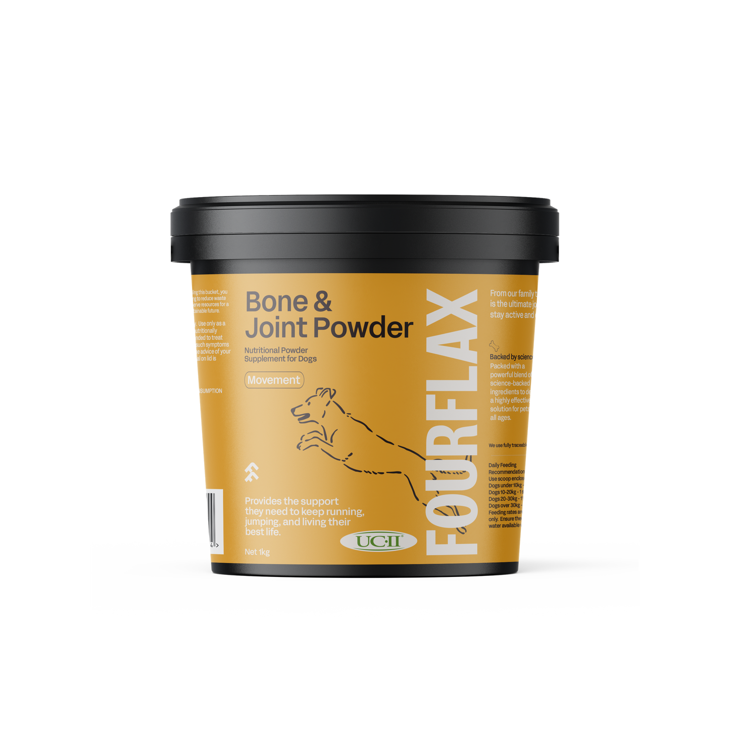 Fourflax Bone & Joint Powder for Dogs