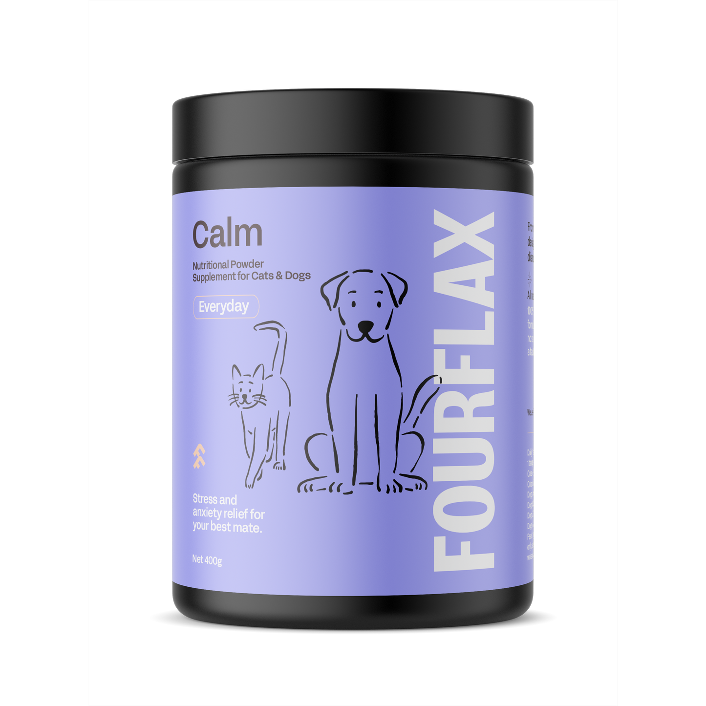 Fourflax Calming Supplement for Dogs