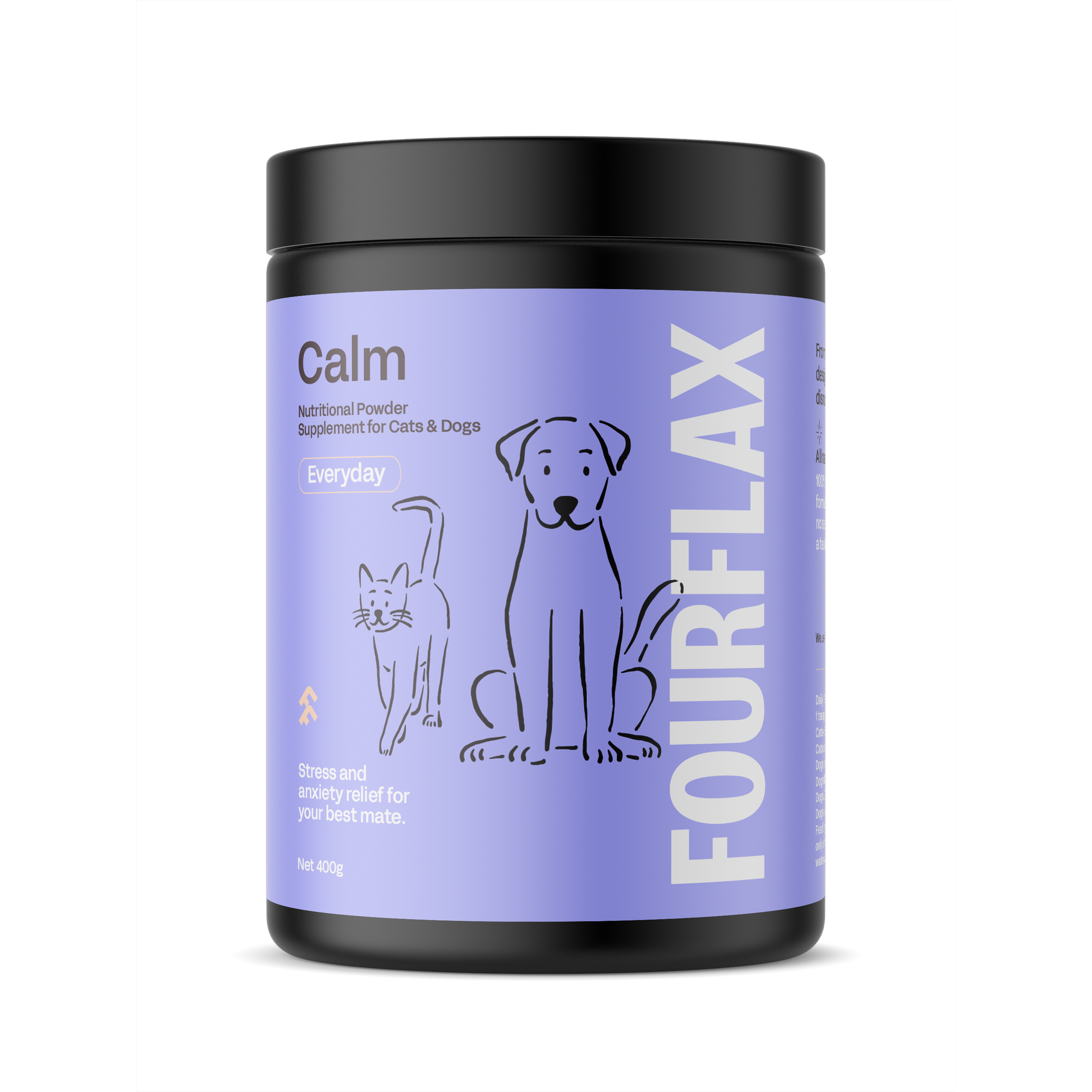 Fourflax Calming Supplement for Dogs