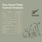 Fourflax Flax Seed Flake Nutritional Food Supplement For Cats & Dogs [2 Sizes]