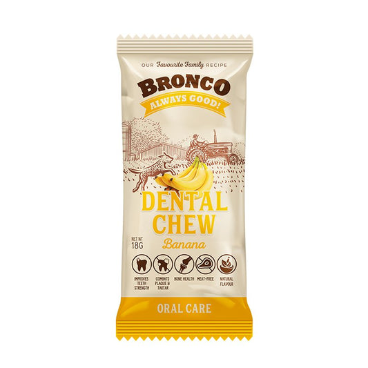 Bronco Dental Chew Banana 18g