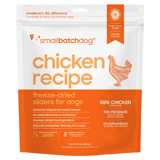 SmallBatch Freeze Dried Sliders 14oz - Chicken