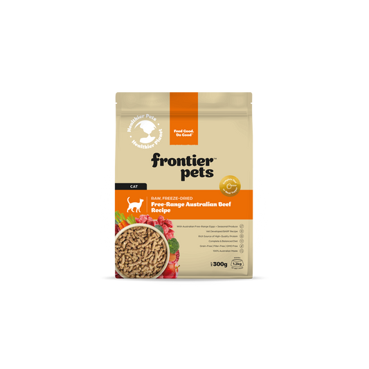 Frontier Freeze Dried Free-Range Beef (Cat) 300g