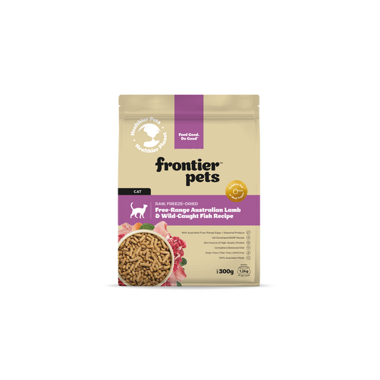 Frontier Freeze Dried Free-Range Fish & Lamb (Cat) 300g