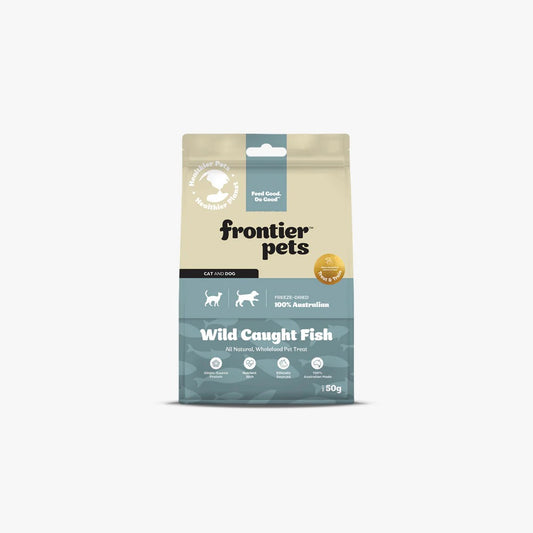 Frontier Freeze Dried Free-Range Fish Treats 50G