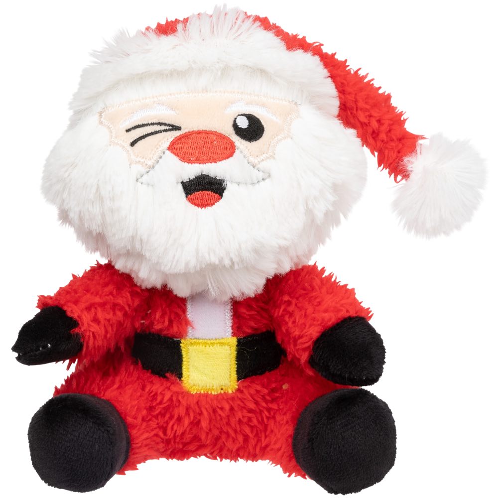 FuzzYard Christmas Kris Kringle Plush Dog Toy (Small)