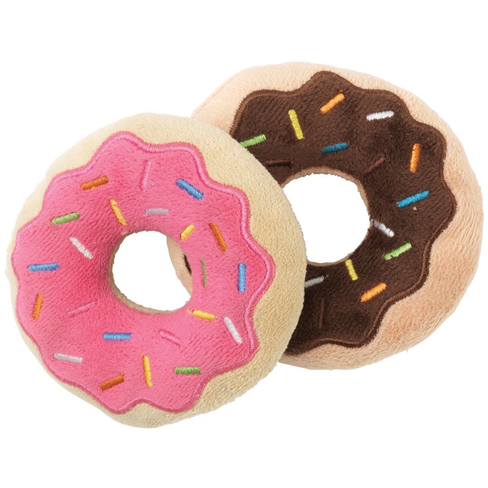 Fuzzyard Donut Plush Dog Toy (2pcs)