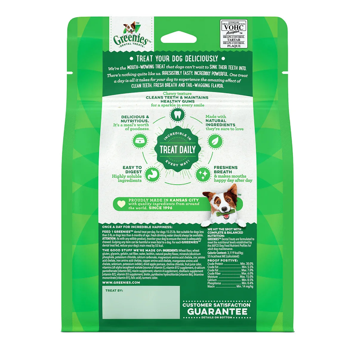 GREENIES Dog Treats for Dental Care Original Petite 85g/170g/340g
