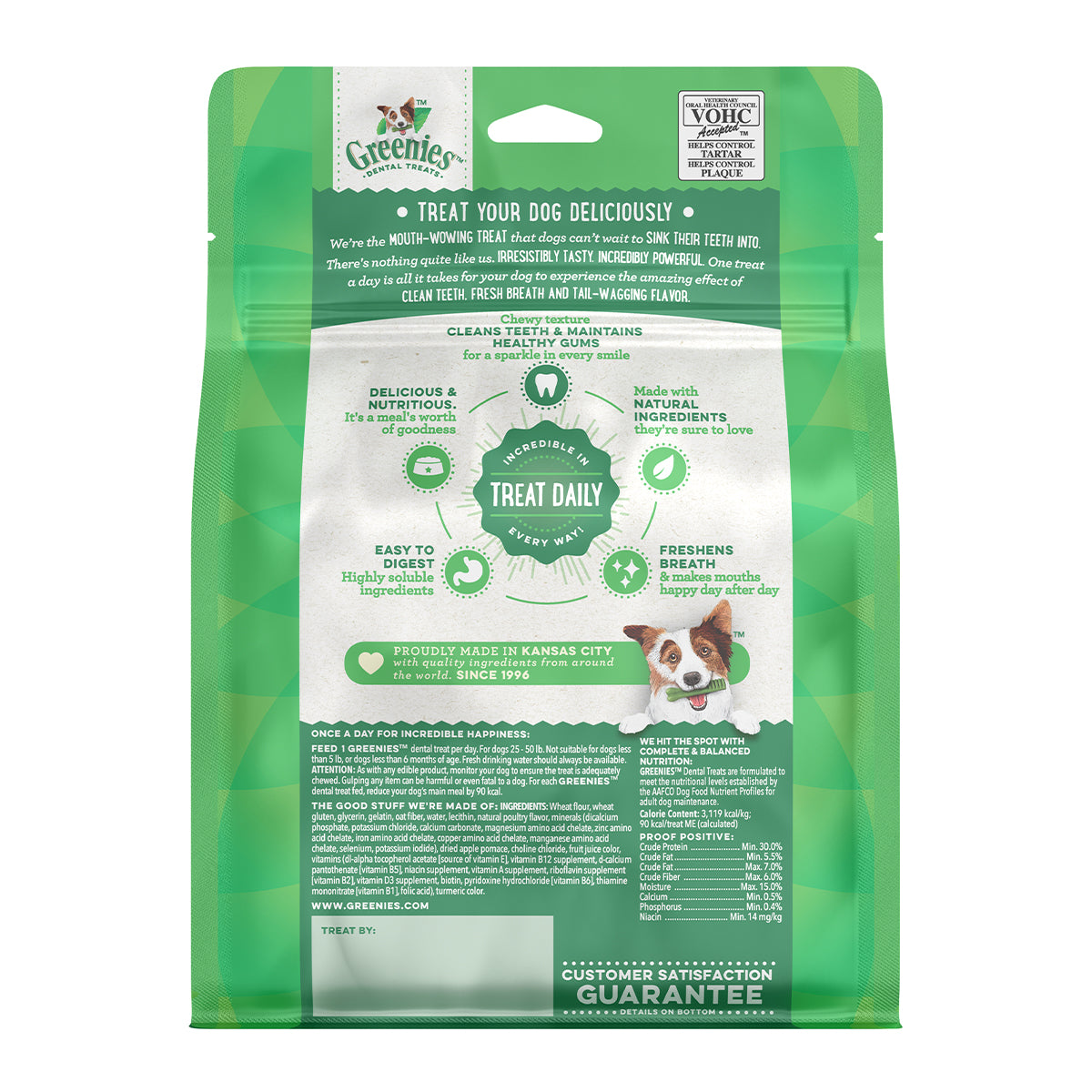 GREENIES Dog Treats for Dental Care Original Regular 170g/340g