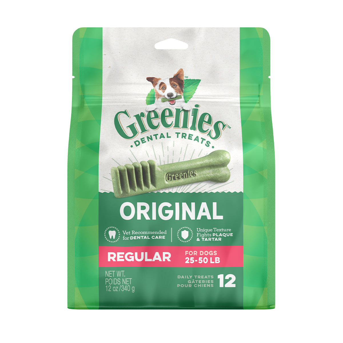 GREENIES Dog Treats for Dental Care Original Regular 170g/340g